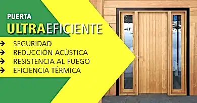 PUERTA ULTRAEFICIENTE SEGURIDAD A TU SERVICIO